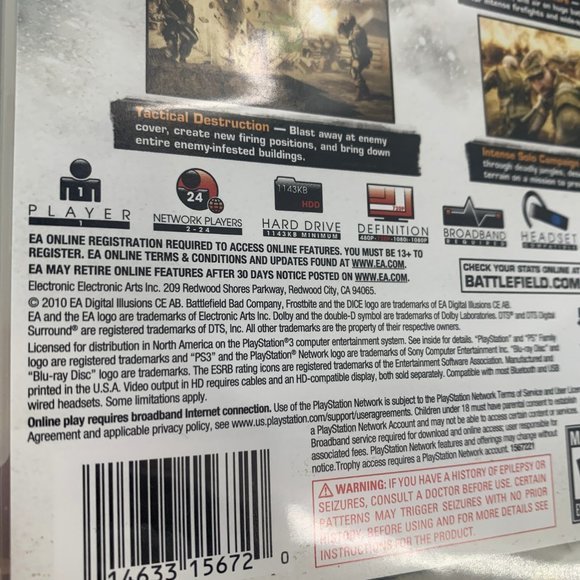 Playstation 3 Battlefield Bad Company 2 complete - Picture 5 of 8